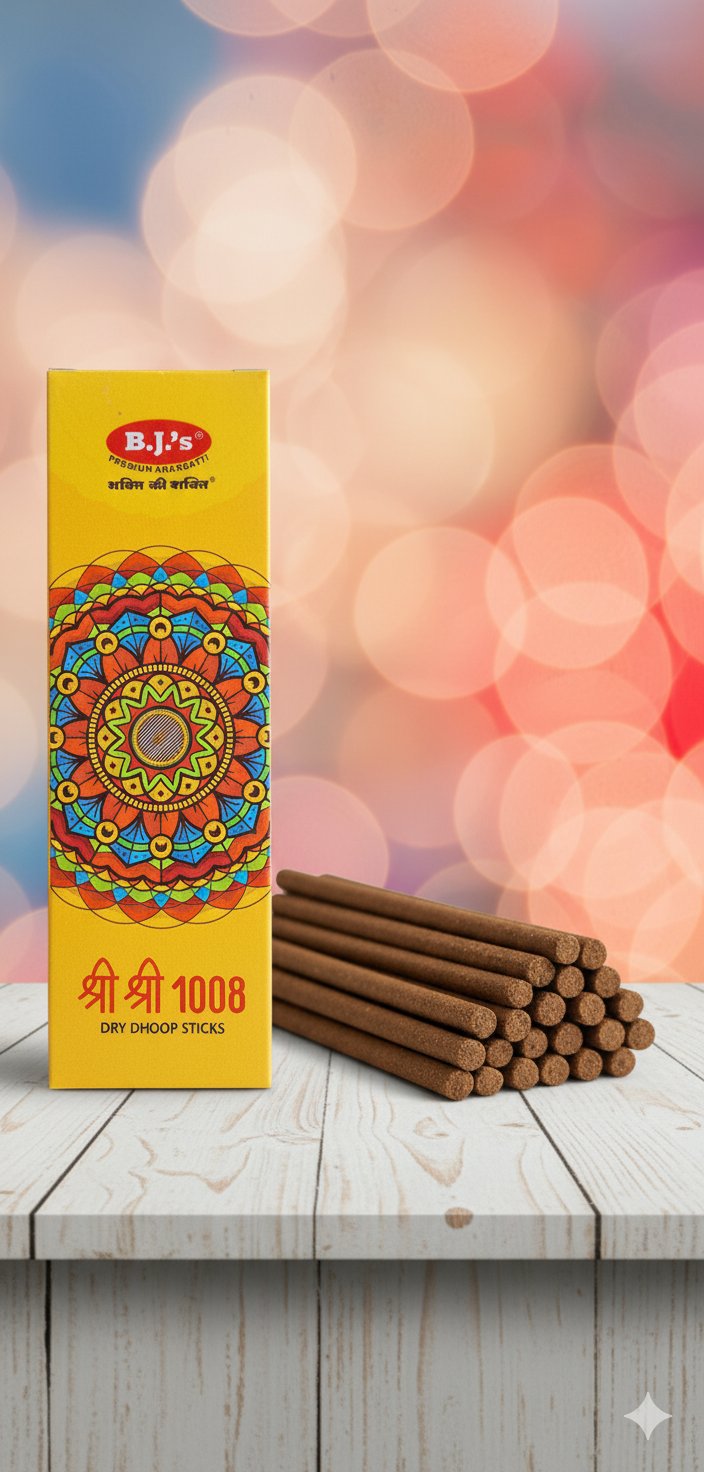 SHREE SHREE 1008 DRY DHOOP STICK( Bamboo Less)