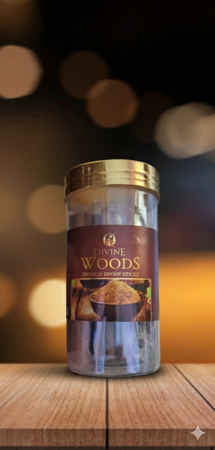 Divine Woods Premium DRY Dhoop Sticks ( Bamboo Less)