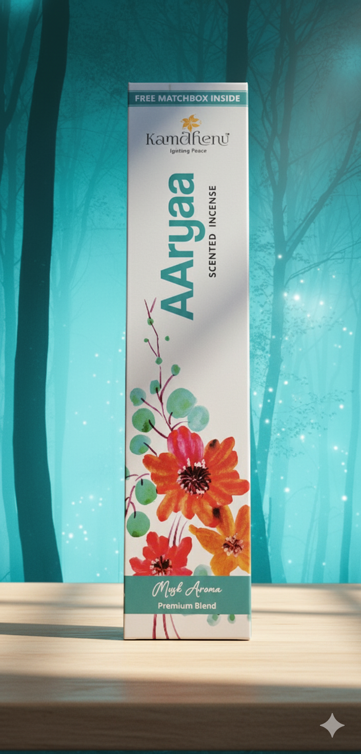 Kamdhenu AAryaa incense stick- Musk Aroma - Premium Blend