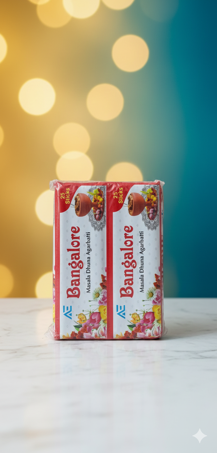 Bangalore Masala Dhuna Agarbatti – Pure Temple-Grade Masala Incense | Devatrii Premium Incense - DEVATRII INCENSE