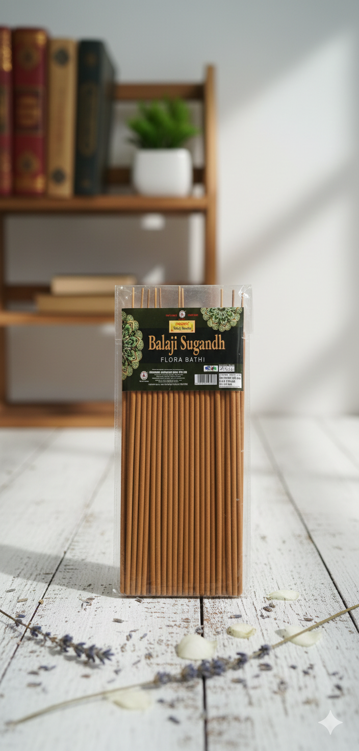Balaji Darshan Sugandh Flower – Divine Fragrance Incense for Meditation, Pooja & Positive Energy | Devatrii Incense - DEVATRII INCENSE