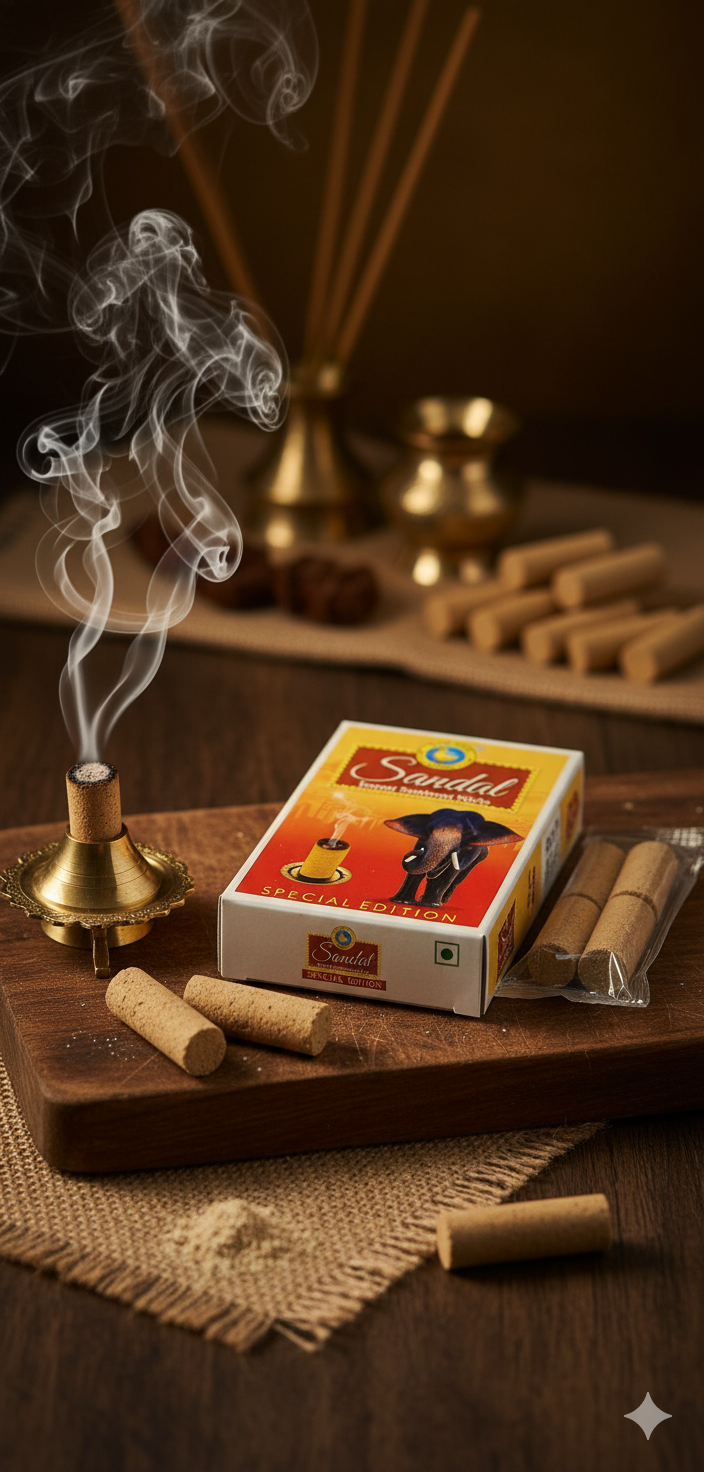 SANDAL INSTANT SAMBRANI STICKS SPECIAL EDITION 20 STICKS