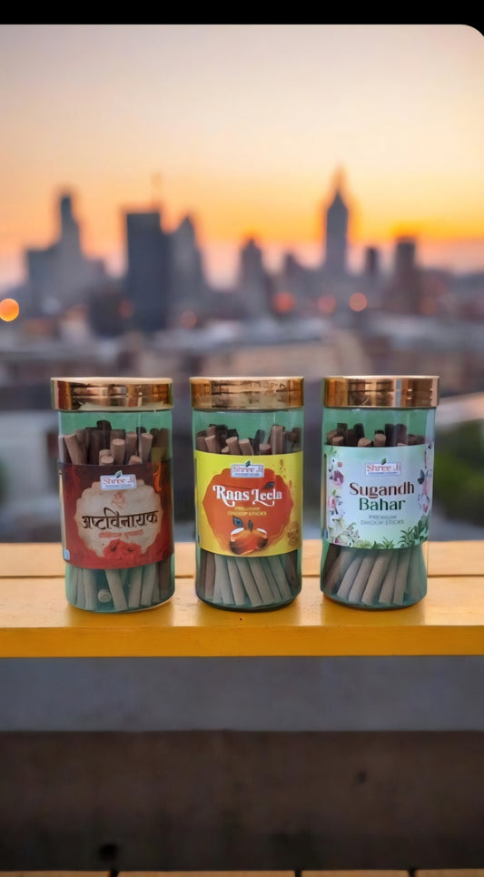 Sreeji Premium Incense stick Each box carry one Premium Incense sticks -