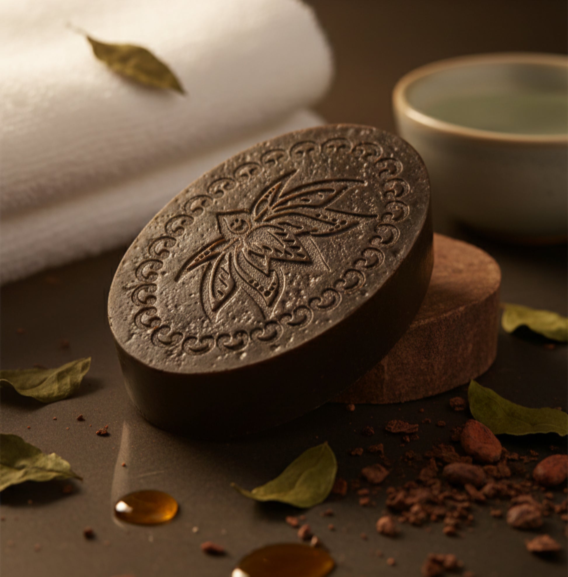 Homemade Neem & Aloe Vera Soap | Herbal, Chemical-Free Bathing Bar - DEVATRII INCENSE