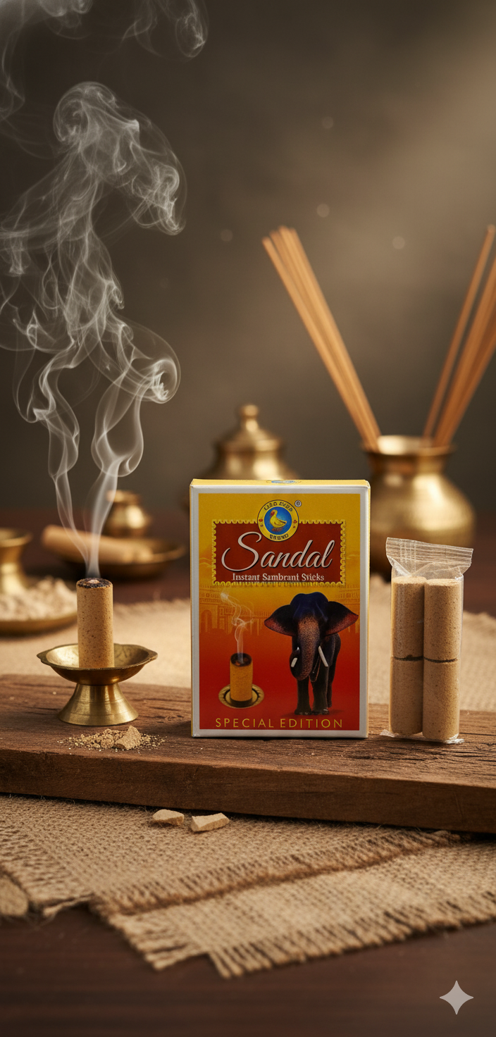SANDAL INSTANT SAMBRANI  STICKS SPECIAL EDITION  20 STICKS