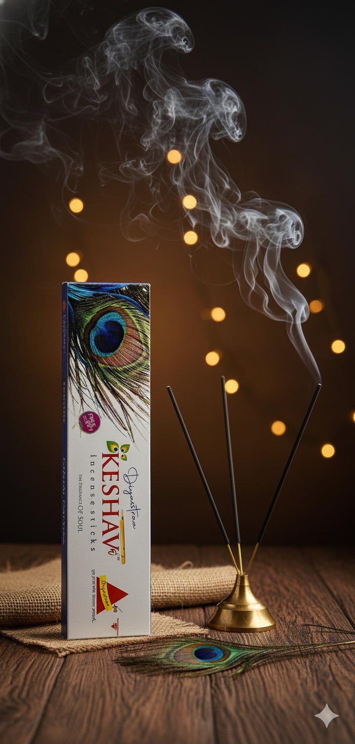 KESHAV INSENCE STICK - FRAGRANCE OF SOUL - 90G PACK