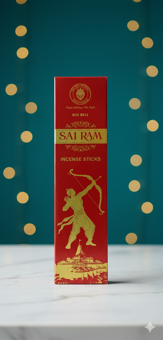 Sai Ram Premium Incense Flora Masala Sticks by BigBell 20grms - DEVATRII INCENSE