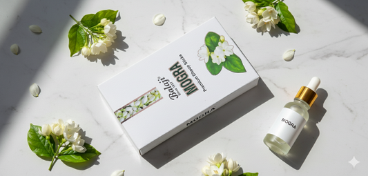 Balaji Mogra Bambooless Premium Incense Sticks (10 Sticks) – Natural Jasmine Aroma for Puja, Meditation & Home | Devatrii - DEVATRII INCENSE