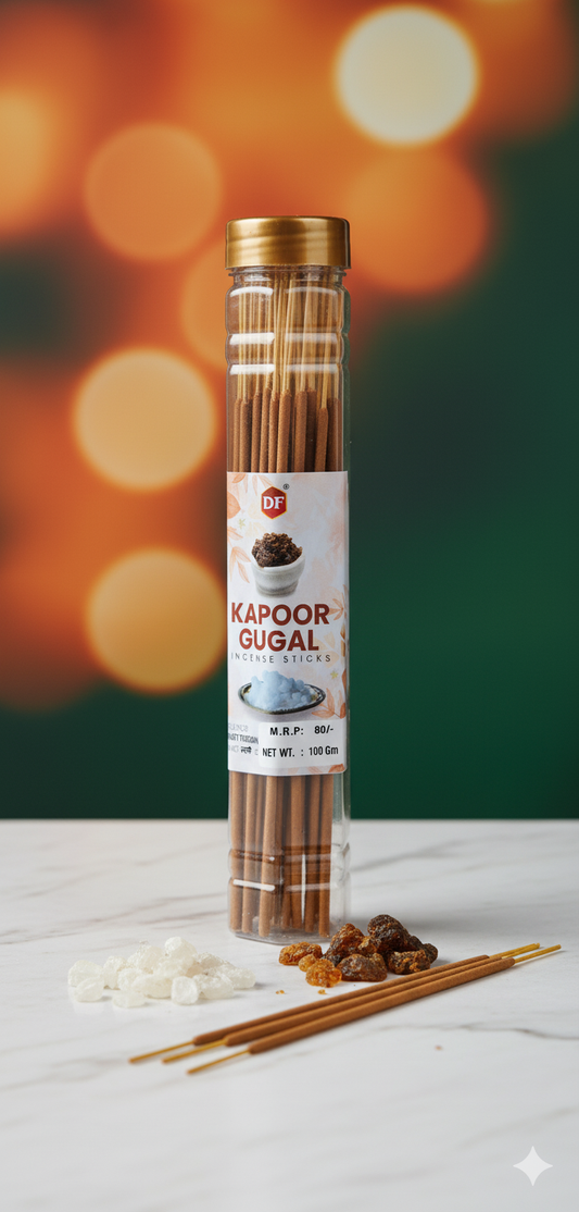 DF Kapoor Gugal Incense Sticks - DEVATRII INCENSE