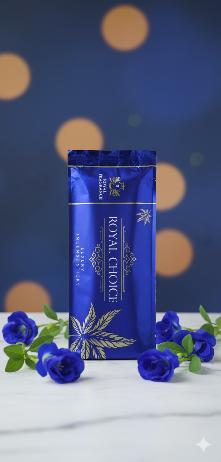 Royal Choice Flower Flavour Incense sticks (100+ Sticks) - DEVATRII INCENSE
