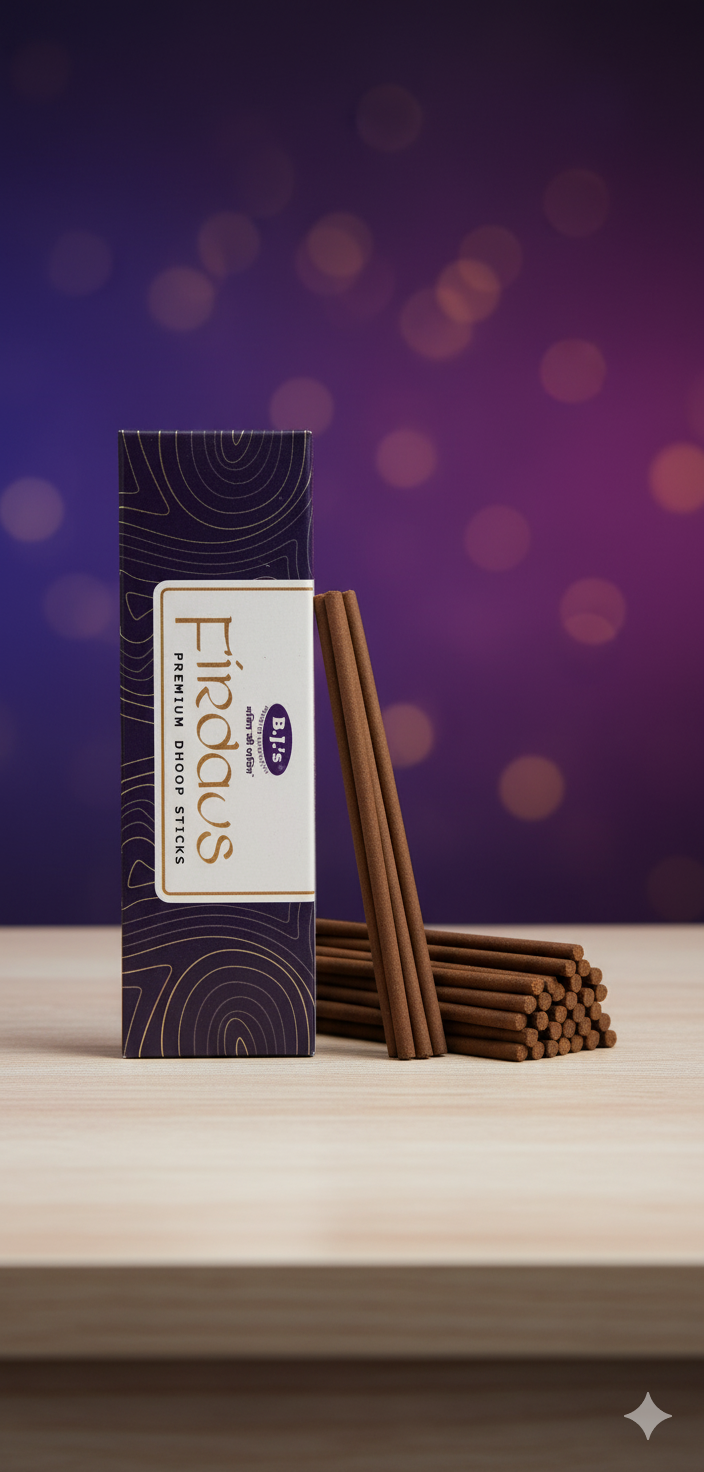 FIRDAOUS DRY DHOOP STICKS (Bamboo Less)