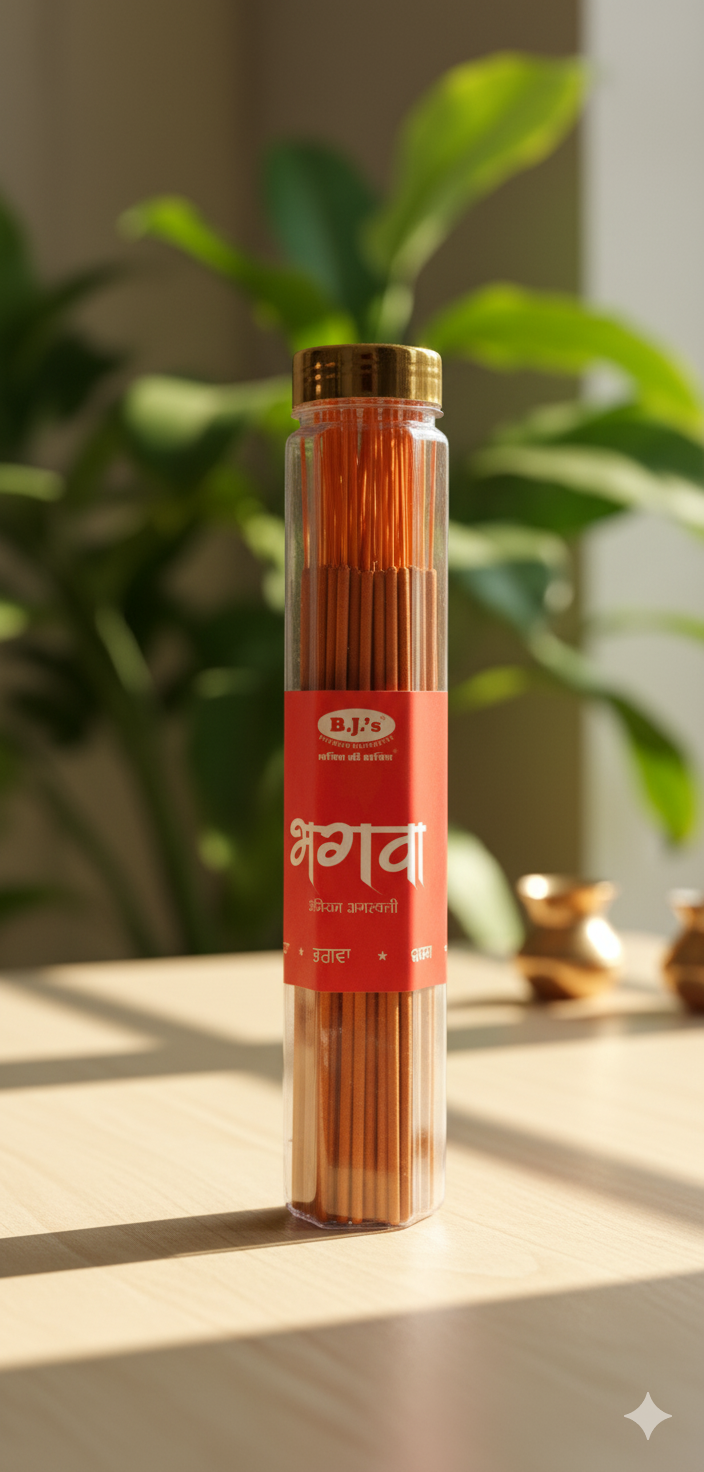 BHAGWA  ROSE Premium Incense Stick