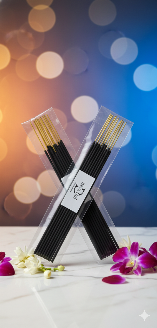 Devatrii Flower Flavour Premium Fragrance Incense – Long-Lasting Natural Floral Aroma - DEVATRII INCENSE