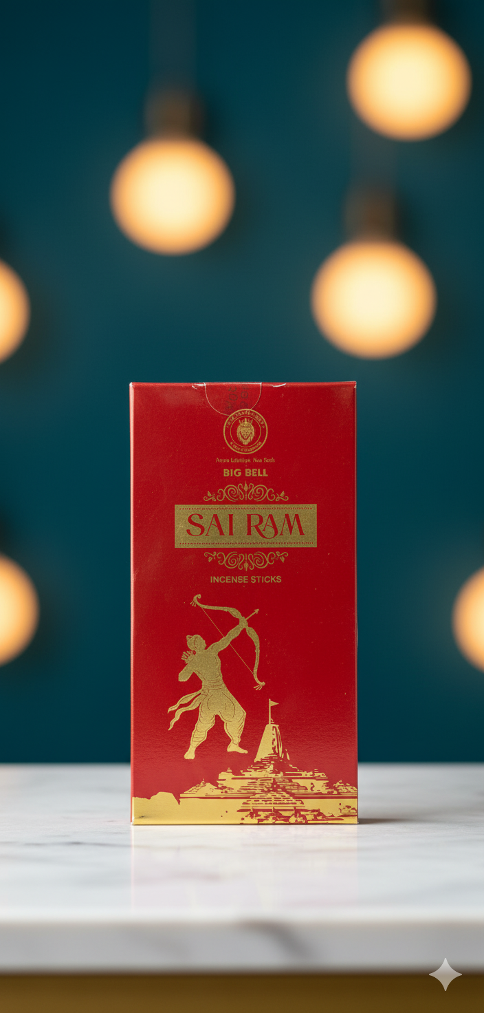 Sai Ram Premium Incense Flora Masala Sticks 12 Pack by Bigbell 20 grms each - DEVATRII INCENSE