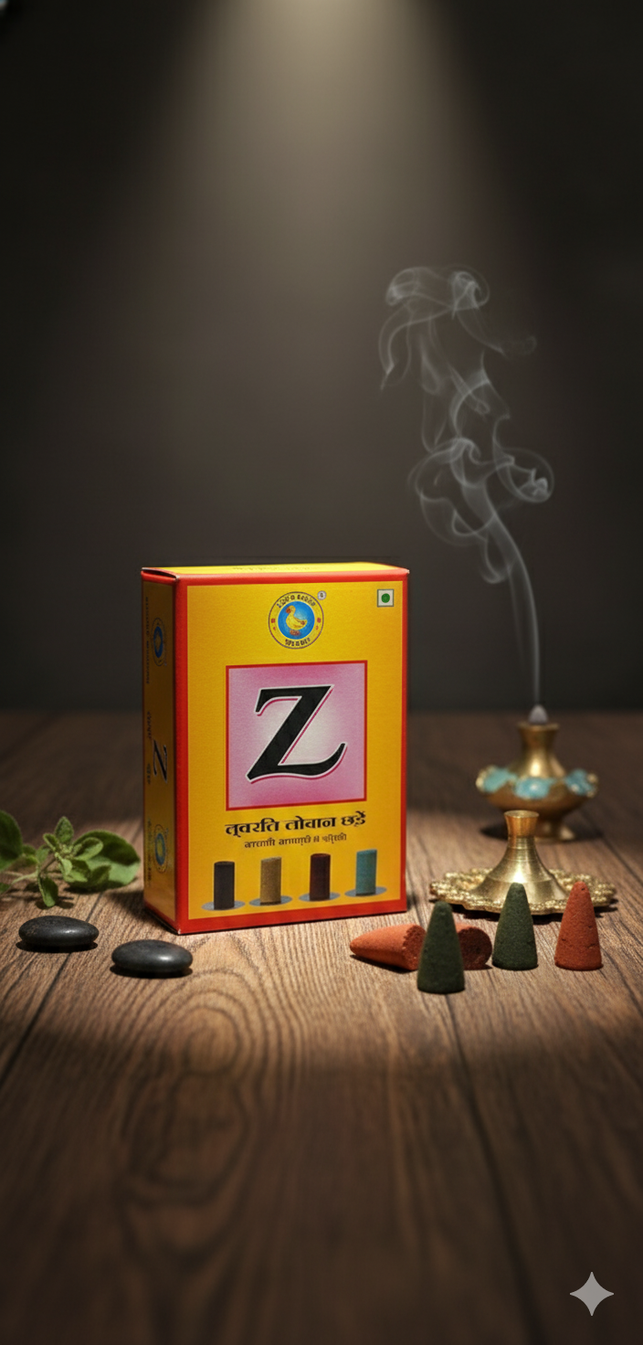 Z INSTANT SAMBRANI STICKS - MADE FROM IMPORTED BENZOIN 16 STICKS