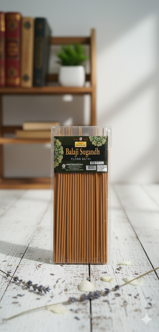 Balaji Darshan Sugandh Flower – Divine Fragrance Incense for Meditation, Pooja & Positive Energy | Devatrii Incense - DEVATRII INCENSE