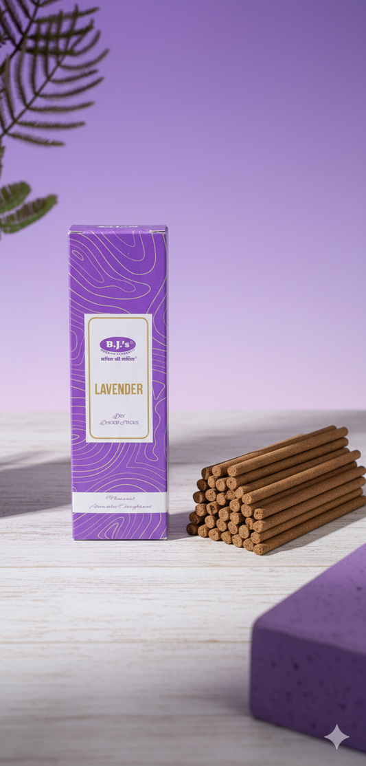 Lavender Dry Dhoop Stick ( Bamboo Less)